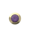 June Birthstone Charm – Alexandrite Sterling Silver with Gold, White, or Rose Gold Finish