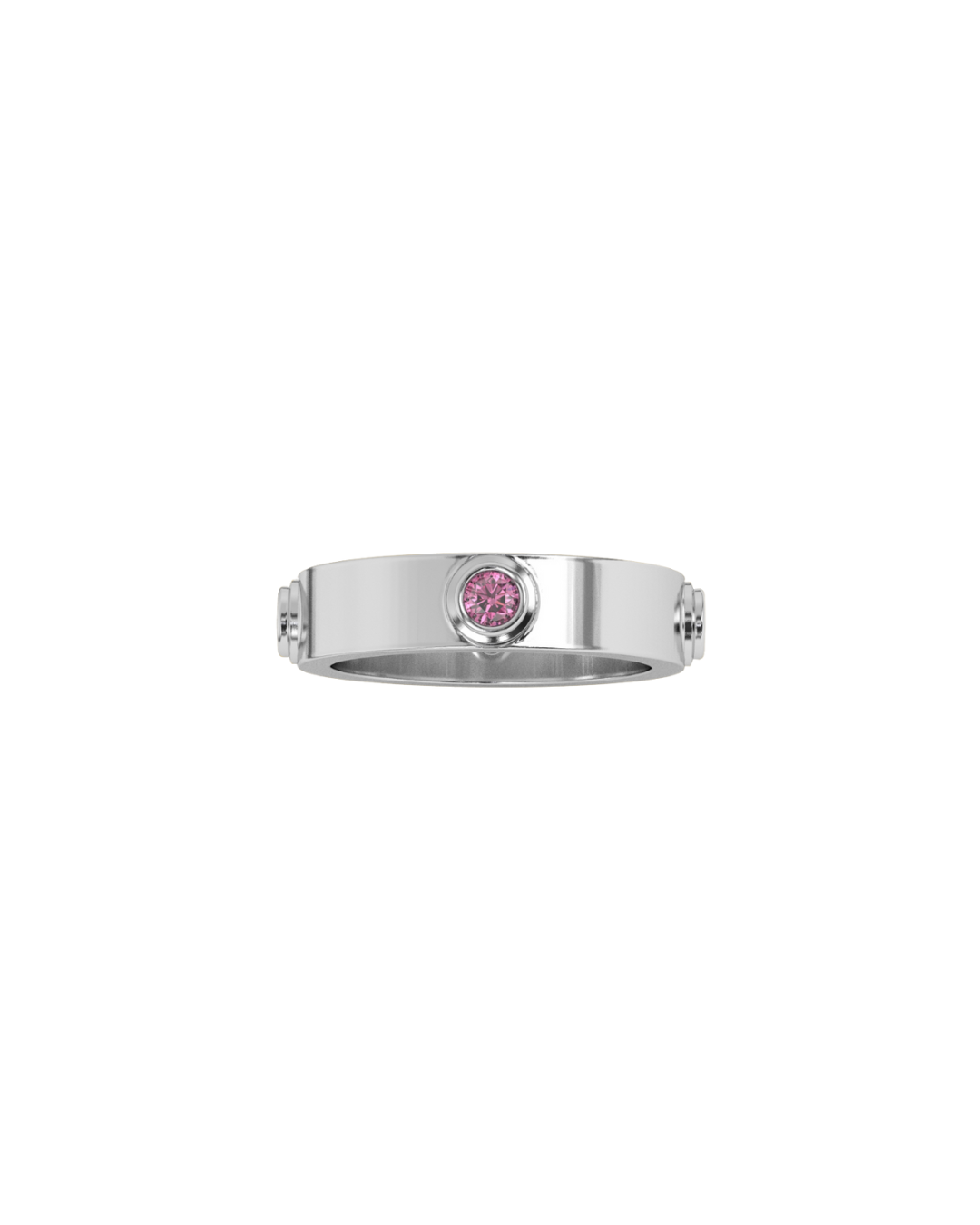 IT Band Ring – Personalized Sterling Silver Ring with Your Choice of Stones