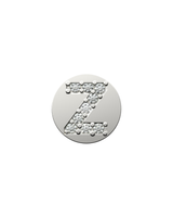 Letter Z Initial Charm – Sterling Silver with Gold, White, or Rose Gold Finish