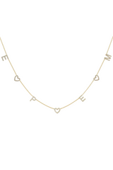 Initial Heart Necklace