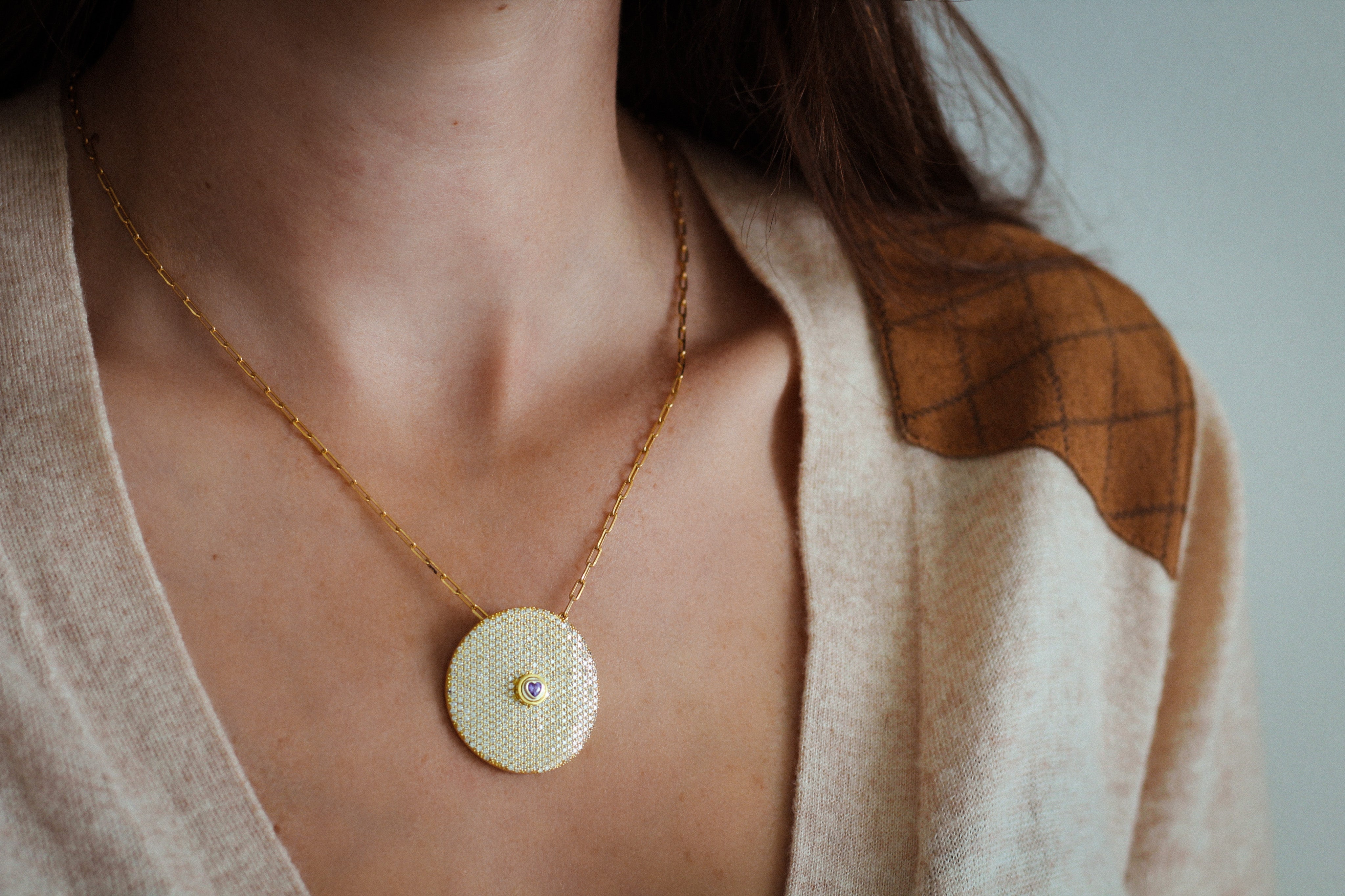 IT Medallion Pendant