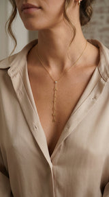 Name Lariat Necklace