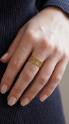 Roman Numeral Date Ring
