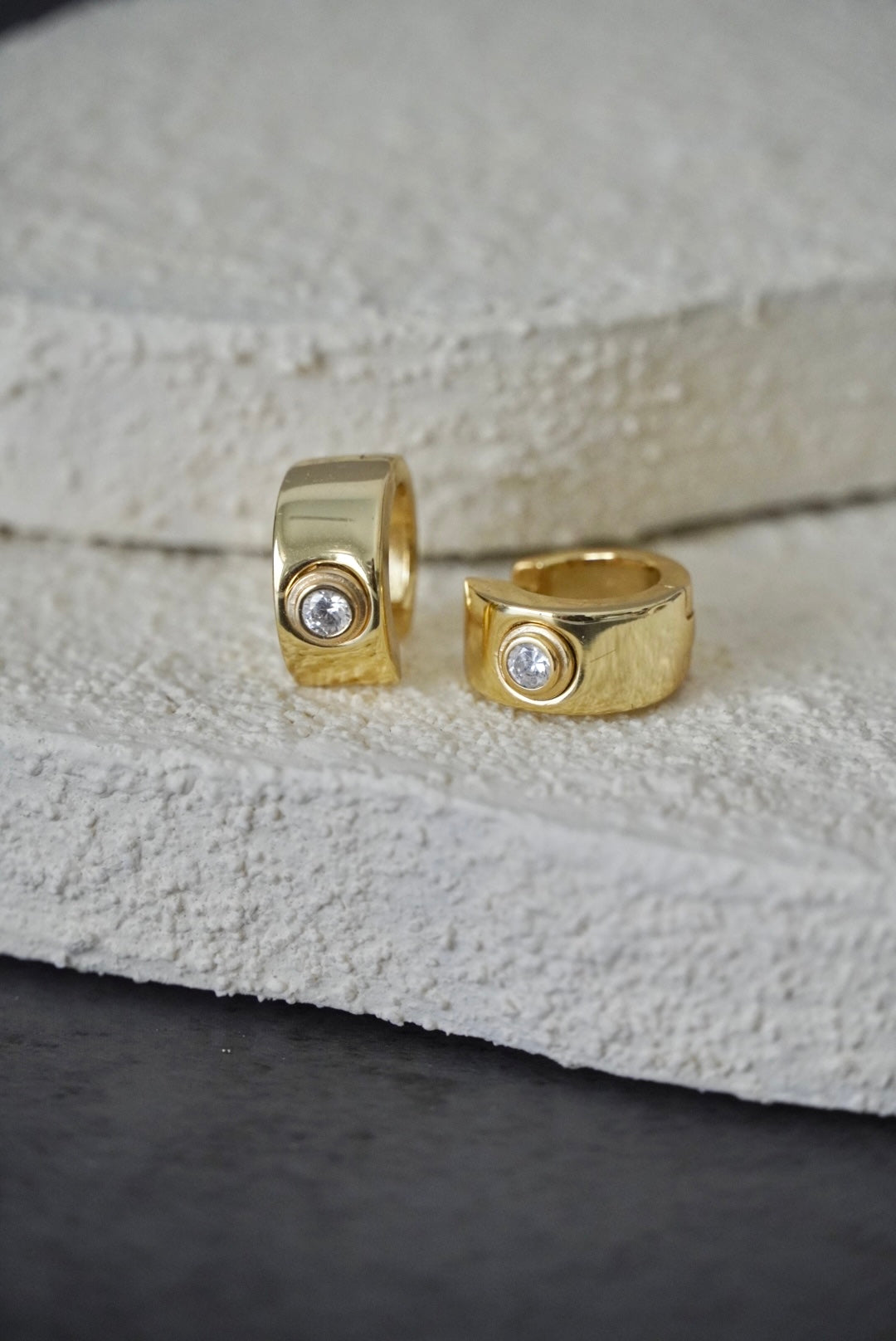 IT Huggies – Personalized Sterling Silver Huggie Hoop Earrings