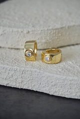 IT Huggies – Personalized Sterling Silver Huggie Hoop Earrings