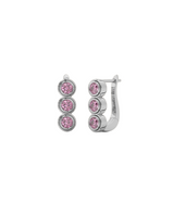 IT Drop Earrings – Interchangeable Personalized Drop Earrings with Birthstone or Initial Stones