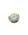 March Birthstone Charm – Aquamarine Sterling Silver with Gold, White, or Rose Gold Finish