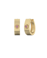 IT Huggies – Personalized Sterling Silver Huggie Hoop Earrings