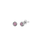 IT Solitaire Earrings – Interchangeable Personalized Stud Earrings with Birthstone or Initial Stones