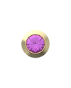 October Birthstone Charm – Opal Sterling Silver with Gold, White, or Rose Gold Finish