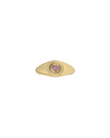 IT Signet Ring – Personalized Sterling Silver Ring with Your Choice of Stone