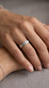 Engrave Initial Ring