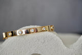 IT Bangle – Personalized Sterling Silver Bangle with Your Choice of Stones
